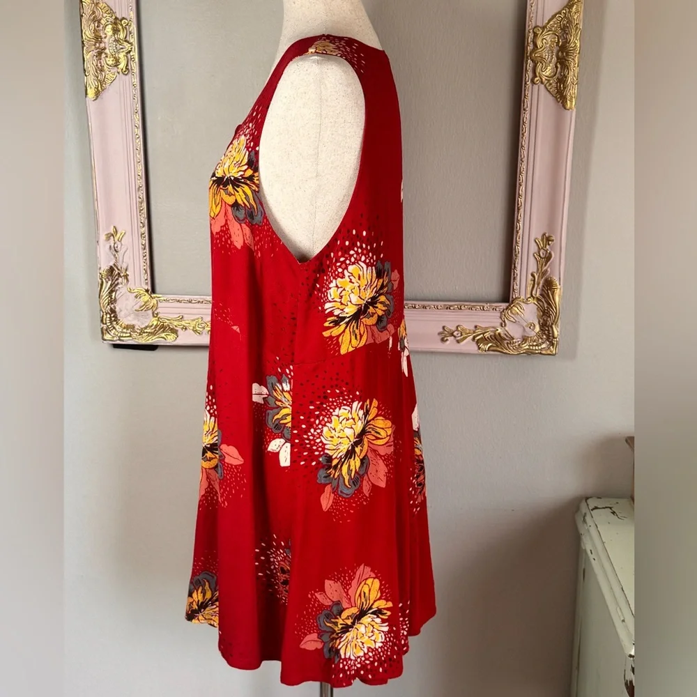 Free People Lovely Day Printed Tie Tunic - Picture 6 of 10